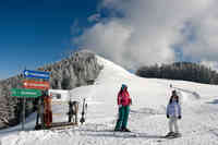 Skifahren in den Bayerischen Alpen